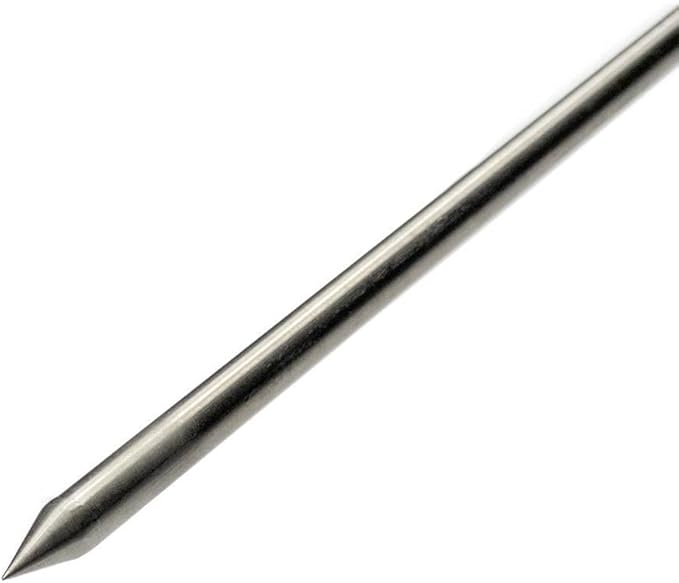 General Tools Analog Soil Thermometer #T300-36, Long Stem 36 Inch Probe, 0° to 220° F (-18° to 104° C) Range, Ideal for Taking Ground and Soil Temperature for Composting and Gardening, Silver