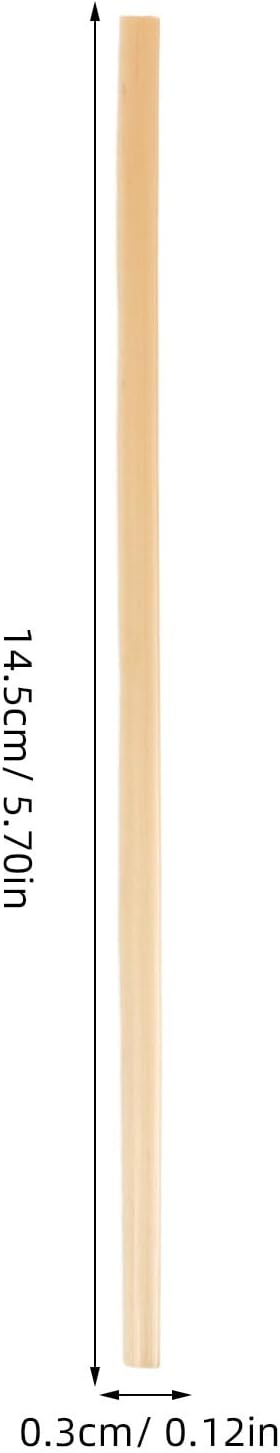 VANZACK 400 Pcs Natural Wheat Straw Bee Nesting Tubes for Mason Bees - Lightweight Refillable Bee Tubes for Garden Pollination and Habitat Support
