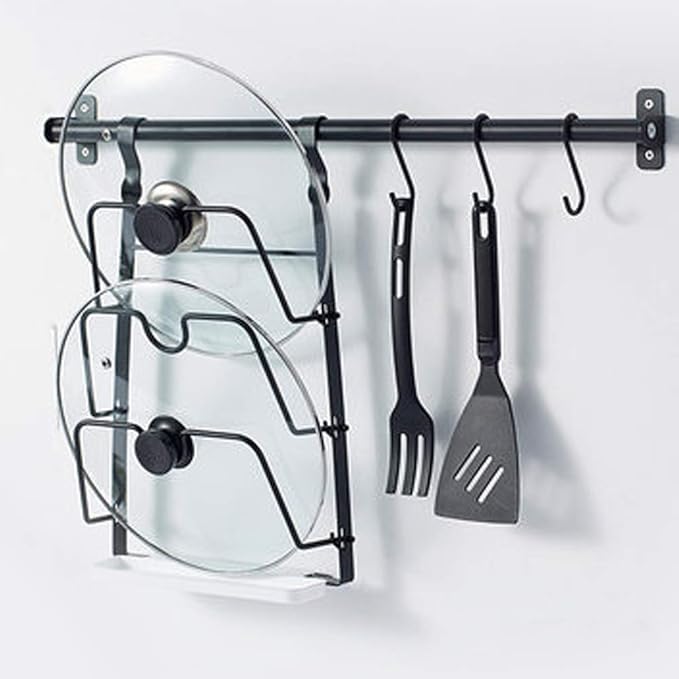 30 Pack S Hooks, 3.54 In Matte Black Heavy Duty Metal S Hooks Can with Stand, Up to 33 lbs, For Kitchen, Office, Garden or Outdoor, Hanging Plants, Clothes, Pots, Pans, Cups, Bags, Jewelry, Towels