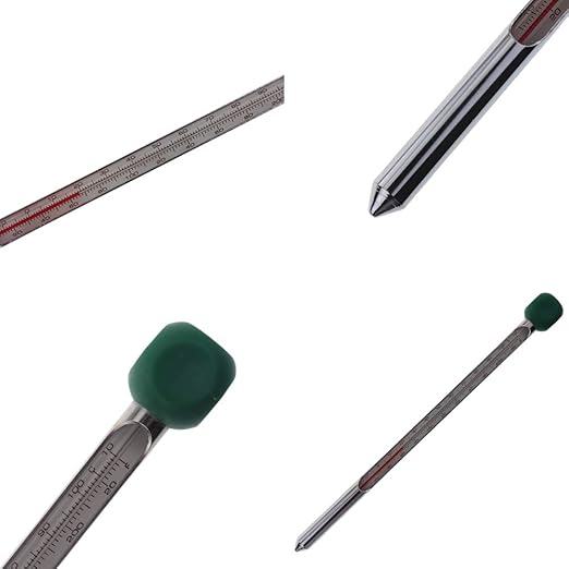 Garden Soil Thermometer 210 mm Temperature Probe - Monitor Temperature of Soil Prior to Sowing and Planting Compost with This Useful Soil Temperature Probes