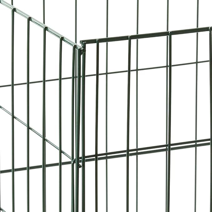 Bosmere K765 Wire Compost Bin – 30" x 30" x 30" Outdoor Composting Bin with Front Access Door, Easy-Assembly Garden Compost Container