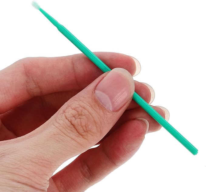 Vegetable Pollinator Tool 100Pcs Manual Hand Pollination Brush for Tomatoes Peppers Strawberries Succulents Garden Plants Efficient Outdoor Pollinator