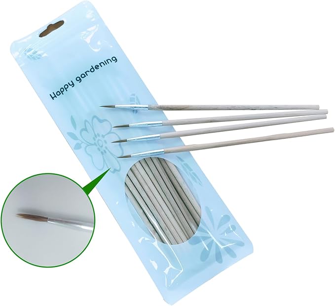 10 Pack Pollination Brush for Indoor Hydroponic Garden,Suitable for Tomatoes, Peppers and Other Flowering Plants Grown in Hydroponic Growing System