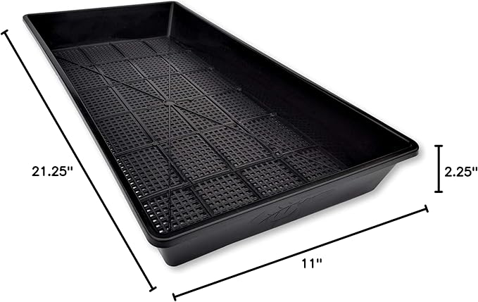 Bootstrap Farmer Mesh Bottom 1020 Trays - 5 Pack Extra Strength Microgreens Soil Blocks Hyroponics