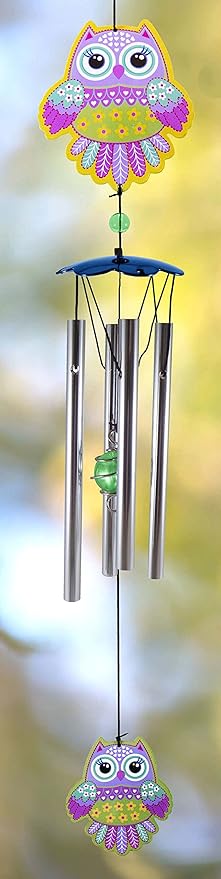 Spoontiques Betty Boop 18" Wind Chime - Outdoor Garden Décor - Decorative Chimes for Yard, Garden, Backyard and Patio Decoration