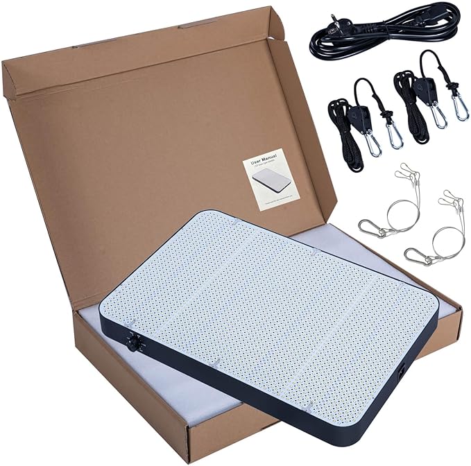 FECiDA 2026 Upgrade Professional LED Grow Light 800 Watts Actual Power, 5x5 ft Grow Gent Light for All Growth Stages, Biggest Power in Market, Dimming Function Makes Greater Harvest and Saving Money