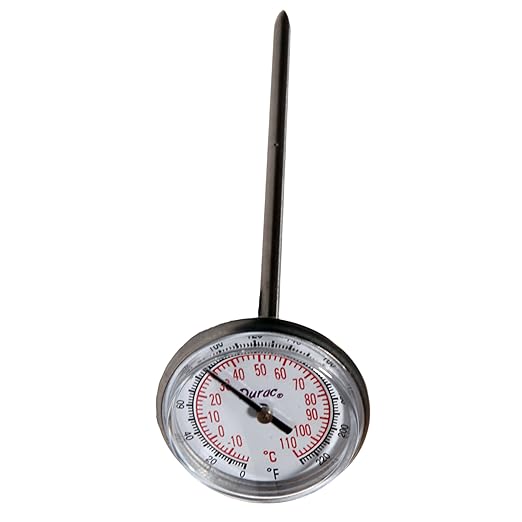 SP Bel-Art H-B Durac Bi-Metallic Soil Thermometer - Pocket Thermometer for Accurate Readings