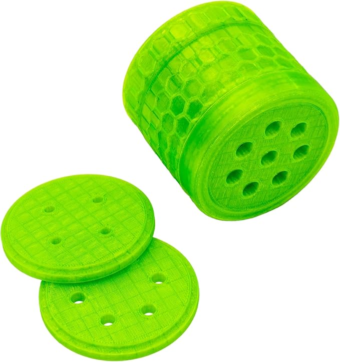 Copperband Butterfly Fish Feeder - Magnetic Aquarium Fish Feeder (Green)