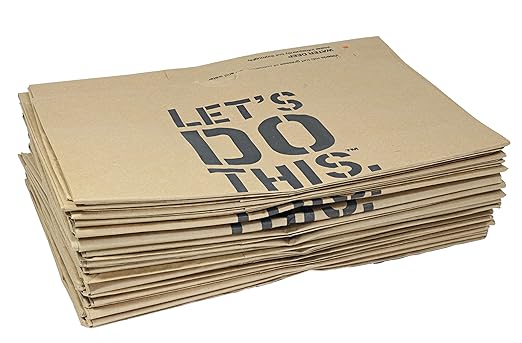 THE HOME DEPOT Heavy Duty Brown Paper 30 Gallon Lawn and Refuse Bags for Home and Garden (15 Lawn Bags)