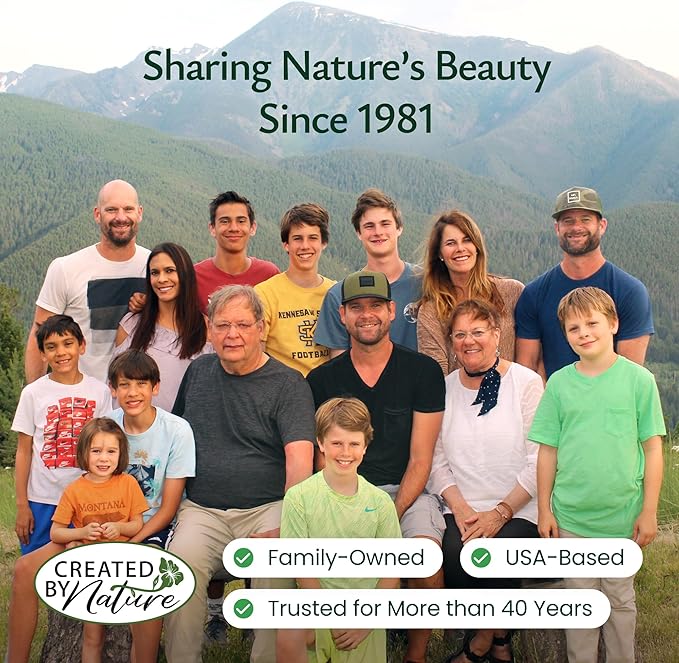 Created By Nature Minnesota Wildflower Seed Mix, 16 Flower Varieties, 40,000+ Seeds