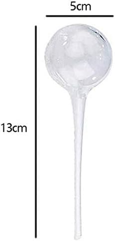 4Pcs Transparent Watering Globe, Automatic Watering Device Globes, Vacation Houseplant Pot Waterer Flower Water Watering Plant Container Accessories
