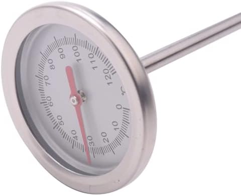 Compost Soil Thermometer 20 Inch 50 Cm Length Premium Food Grade Stainless Steel Measuring Probe Detector