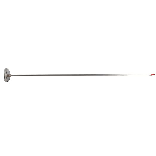 Compost Thermometer with 19.7 Inch Stainless Steel Probe, Soil Temperature Gauge for Gardening, Composting and Farming, Dual Scale Celsius and Fahrenheit