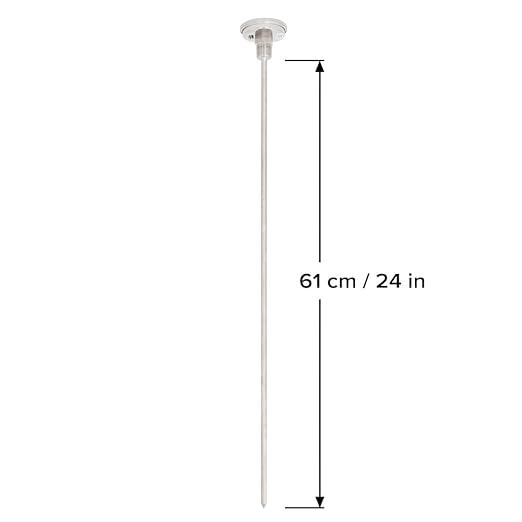 Reotemp 24 Inch Celsius Backyard Pro Compost Thermometer with Digital Composting Guide