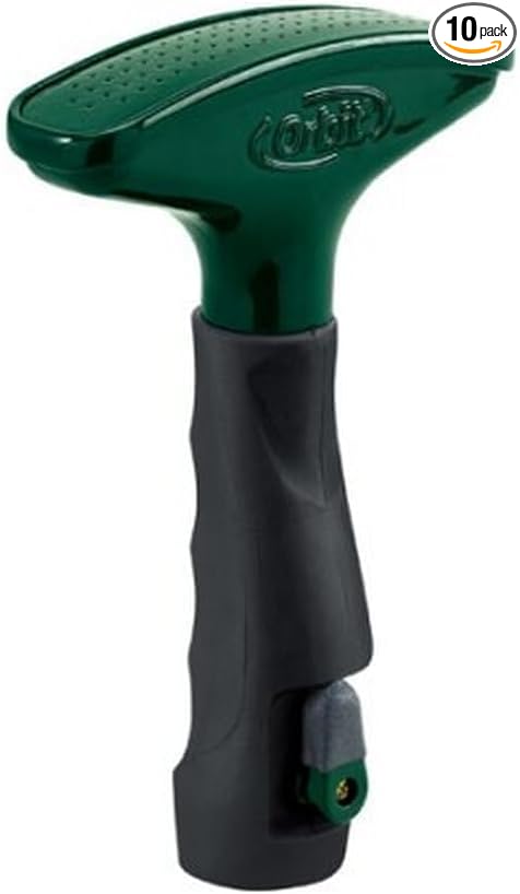 10-Pack Orbit Metal Fan Spray Garden Hose Water Nozzle - Lawn Watering Nozzles - 58297N