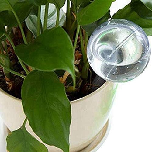 4Pcs Transparent Watering Globe, Automatic Watering Device Globes, Vacation Houseplant Pot Waterer Flower Water Watering Plant Container Accessories