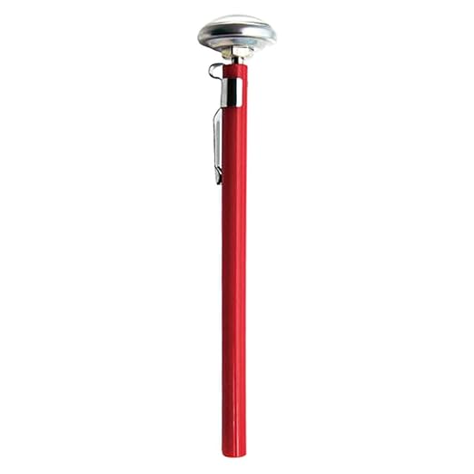 127mm Lightweight Compost Soil Kitchen Tool Measure Stainless Steel Thermometer Garden Dial Display Multifunction Milk Soil Hygrometer 0-100 Degrees Stainless Steel Thermometer G