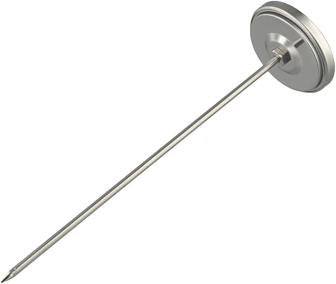 Stainless Steel Thermometer for Measuring Soil Conditions Perfect Aid for Farmers and Gardeners Alike (earthworms)