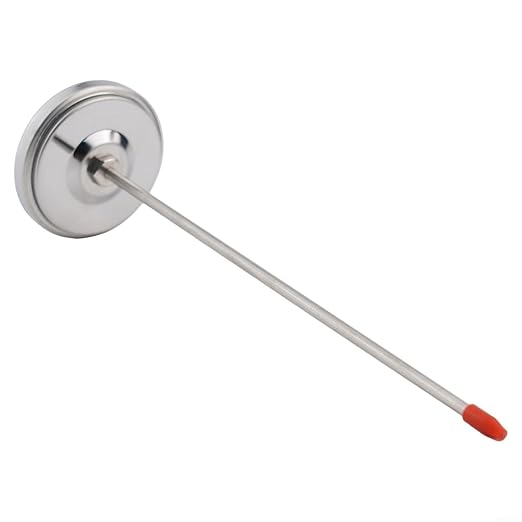 Stainless Steel Compost Soil Thermometer,with 200mm Probe for Garden Outdoor Plant Care Temperature Range 40°F-180°F(Earth)