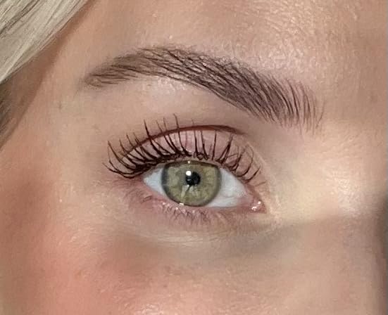 Hypoallergenic Mascara Sensitive Eyes - Smudge-Proof, Sweatproof, Lengthening Mascara with amazing separation of the lashes - Vegan, Non Toxic Mascara Black (Brown, 9 ml)