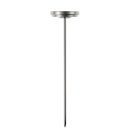 Soil Testing Thermometer 20Inch Stem Compost Soil Thermometer Garden Backyard 10~76°C 40°F~180°F Soil Thermometer For Lawn, Earth Waterproof 200