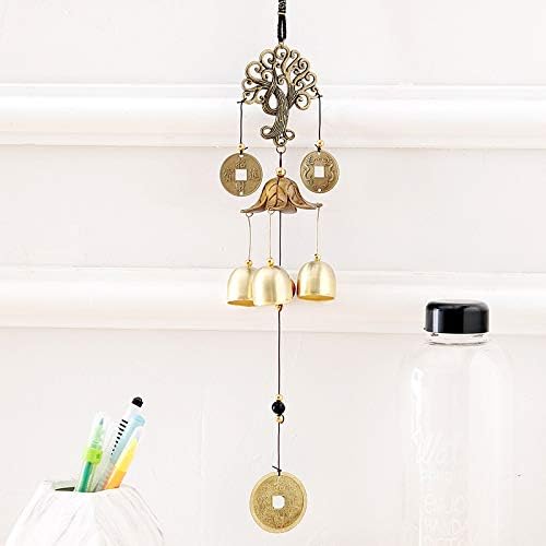 Hooshing Wind Chimes Outdoor Fortune Tree Metal Bells Feng Shui WindChimes for Lucky Home Garden Patio Yard Hanging Decor Gift