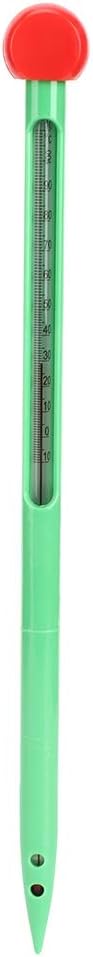 PerGar Soil Thermometer, High Precision Soil Temperature Meter, Indoor/Outdoor, -10C to 110C, Analog Display
