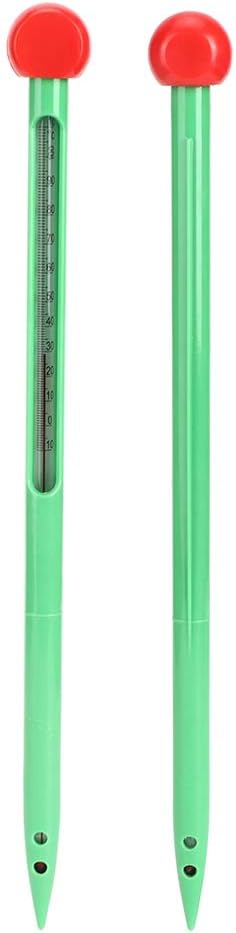 PerGar Soil Thermometer, High Precision Soil Temperature Meter, Indoor/Outdoor, -10C to 110C, Analog Display