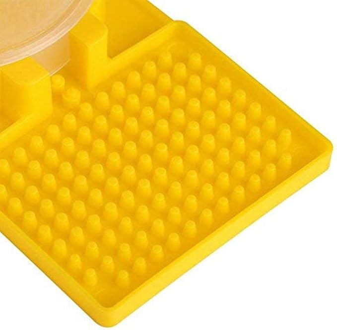 2 Pack Bee Water Feeder Beehive Beekeeping Water Beehive Entrance Feeder Drinking Beekeeping Butterfly Bath Bowl Bee Watering Station for Outdoor Garden Yard Decor