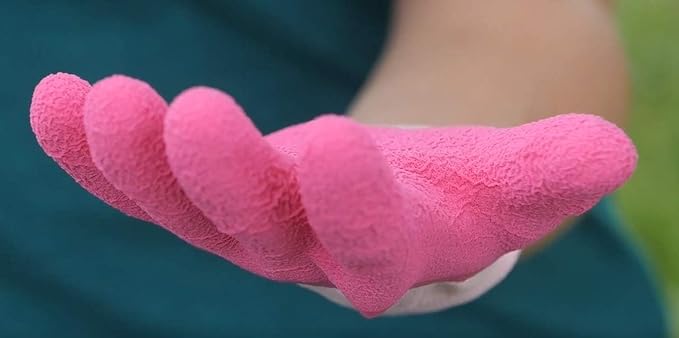 G & F Products Women’s Gardening Gloves, Micro-Foam Coated, Durable, Flexible Nylon Shell, Textured Palm for Maximum Grip