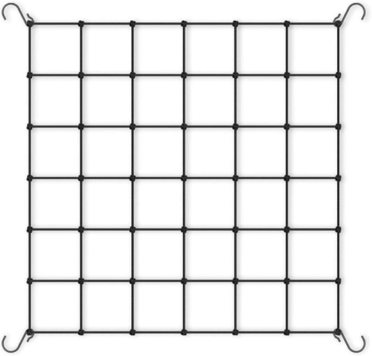 AC Infinity Grow Tent Trellis Netting 2x2', Heavy-Duty Elastic Plant Net with Steel Hooks, Flexible Hydroponics Support for Grow Tents, Gardening, and Horticulture