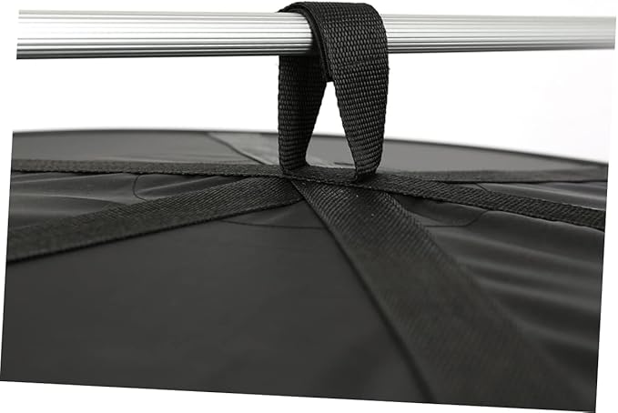 GLEAVI 4-Layer Mesh Drying Rack for Plants Garden Herbs Flowers with Zipper 45cm Black and Green Hanging Storage Organizer for Drying Herbs and Vegetables