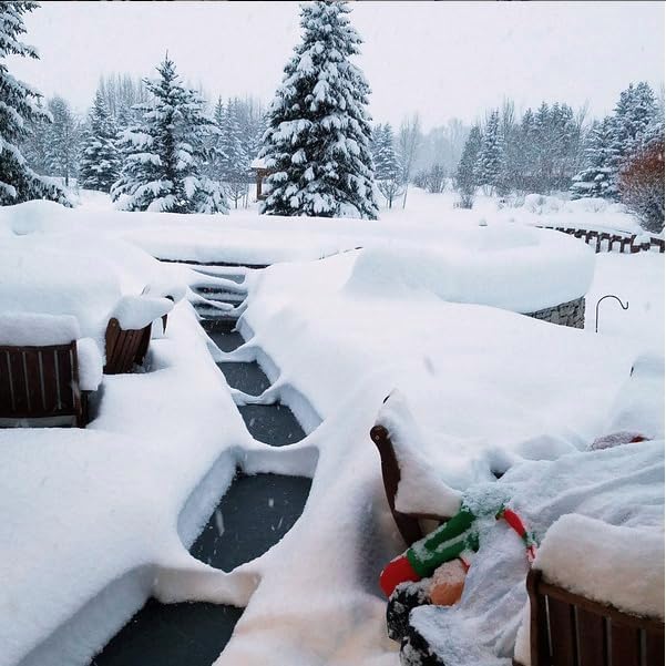 HeatTrak Heated Snow Melting Mats - Heated Outdoor Mats for Walkways - Electric Snow Melting Mats for Decks and Sidewalks - Trusted No-Slip Snow and Ice Melt Heated Sidewalk Mat (20” x 60")