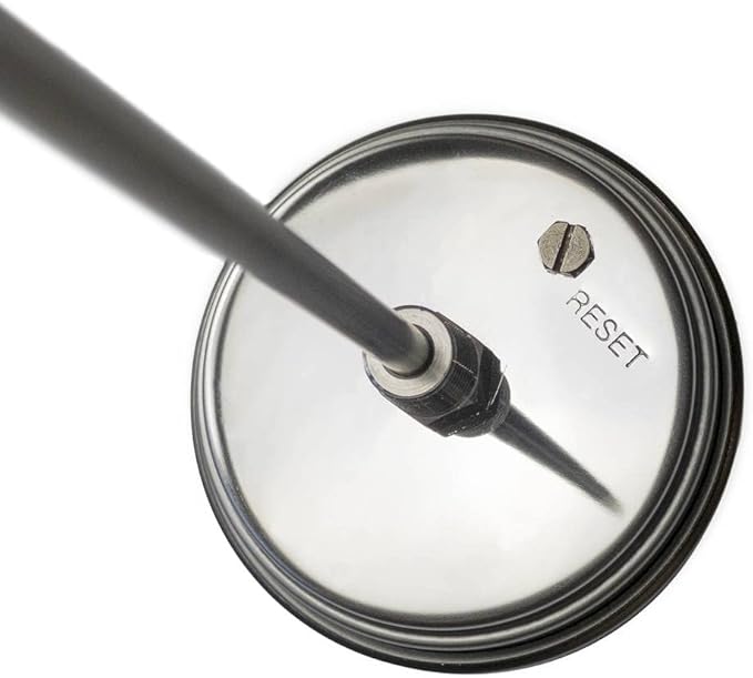 General Tools Analog Soil Thermometer #T300-36, Long Stem 36 Inch Probe, 0° to 220° F (-18° to 104° C) Range, Ideal for Taking Ground and Soil Temperature for Composting and Gardening, Silver