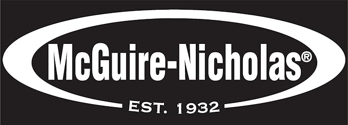 McGuire-Nicholas - 1MN-350 Tuff Shell Knee Pads | Lightweight Ergonomic Design Lined with High Density EVA Foam | All-Weather Knee Pads for Flooring, Construction, Painting, Welding, Plumbing,black