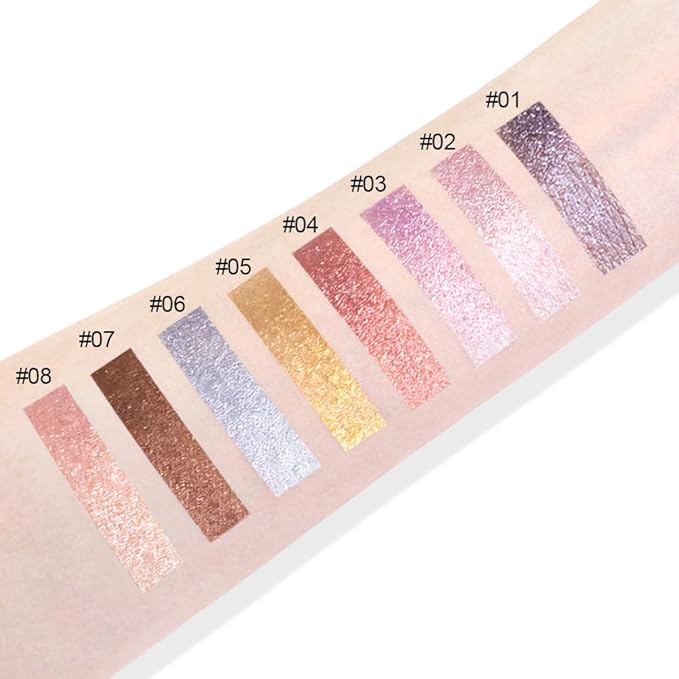 Cream Glitter Golden Yellow Shimmer Metallic Eyeshadow Palette Makeup, Natural Single Mini Instant Holographic Eyeshadow For Older Women, Sombras Crema Para Ojos, Talc, Paraben&Cruelty Free