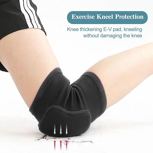 2pcs Knee Pads for Garden Volleyball Knee Pads for Dancers with 1pc Wrist Support Brace Riding Kneepads Outdoor Sports Kneeling Pad for Women Men(SIZE:L)