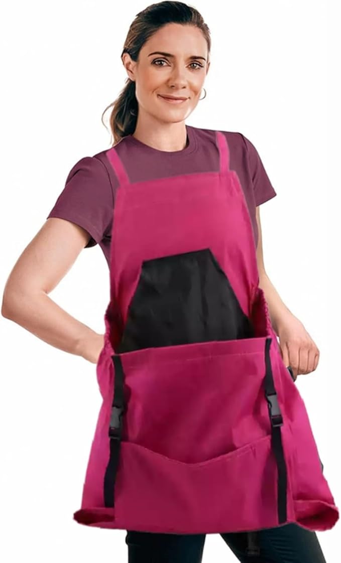 Gardening Apron for Women, Garden Aprons with Pockets, Harvest Apron for Fruit Vegetables, Gardening Gifts For Women