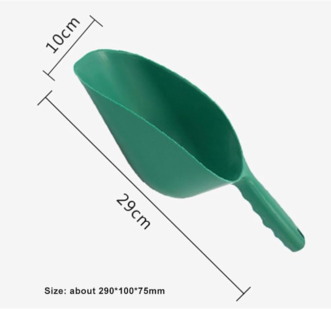 Multi-Function Plastic Garden Soil Scoop Gardening Shovels, Gardening Portable Scoop Agricultural Hanging Shovel PP Cultivation Digging Garden Accessories
