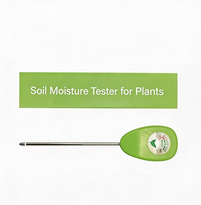 Soil Moisture Meter for Plants, Hygrometer Sensor Water Monitor, Indoor/Outdoor Garden Tester, No Battery Required