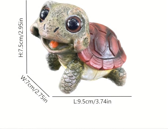 Turtle Outdoor Garden Decor – Outside Garden Statues for Home, Yard, Patio, Backyard, Balcony for Mother’s Day, Birthday for Women, Mom Gifts