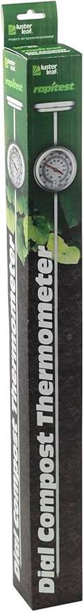 Luster Leaf Rapitest Dial Compost Thermometer