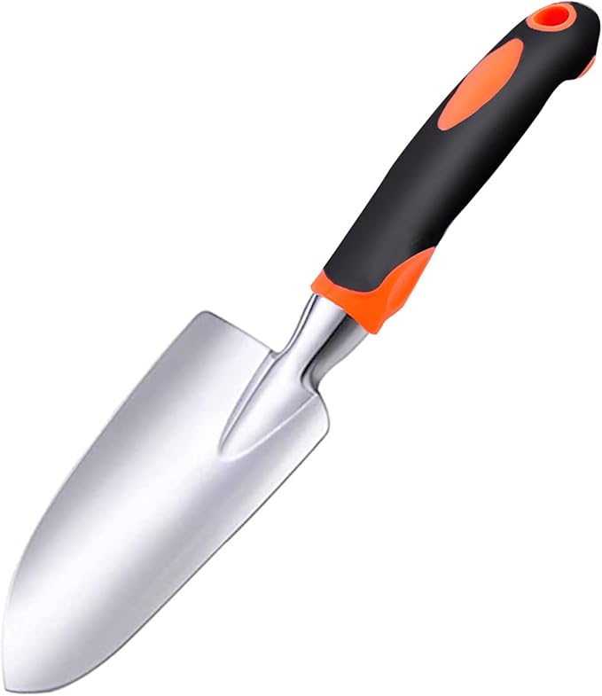 Garden Trowel Small Garden Spade, Aluminum Alloy Hand Shovel for Gardening, Garden Tool Gardening Gifts for Women Men Planting, Transplanting, Weeding, Digging ﻿