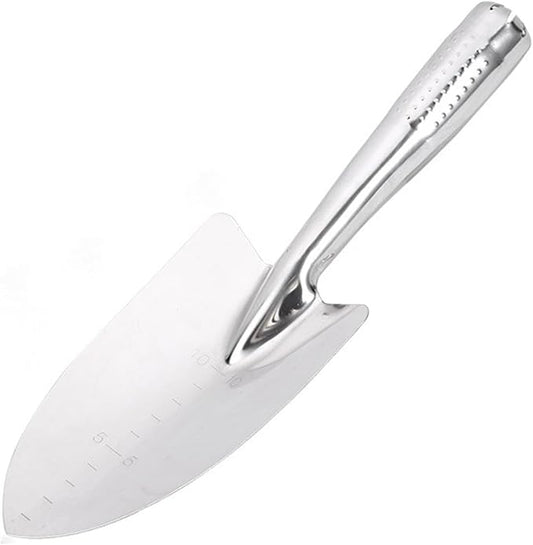 Super Strong Garden Trowel Hand Shovel Stainless Steel Rust Resistant Ergonomic Grip Perfect Tool for Gardening, Weeding, Transplanting and Digging in Garden Beds