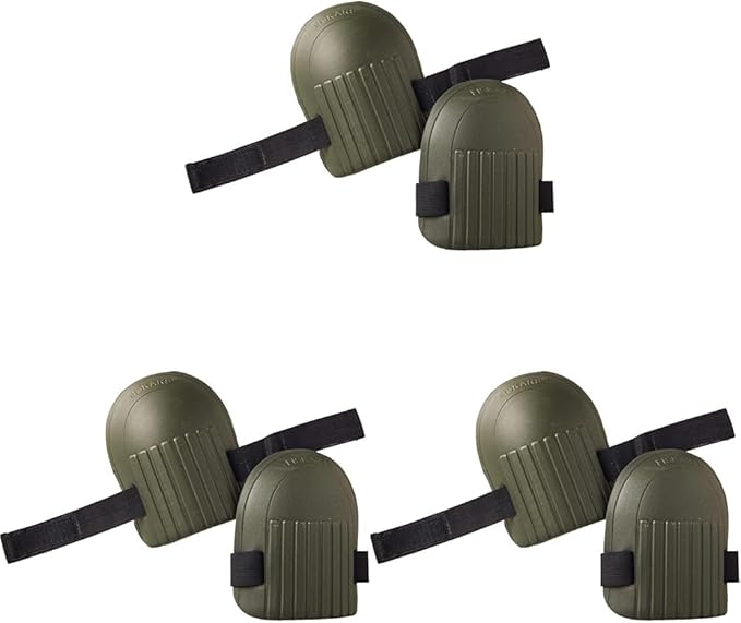 Fiskars Lightweight & Durable Knee Pads for Gardening and Housework - with Comfortable Padded Foam Cushioning (Pack of 3)
