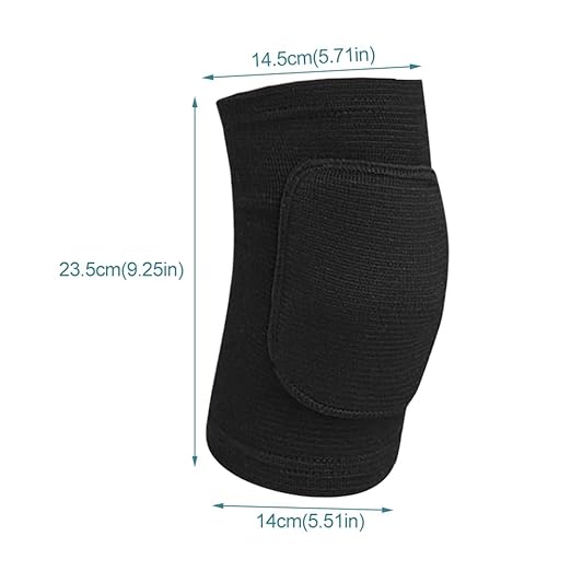 2pcs Knee Pads for Garden Volleyball Knee Pads for Dancers with 1pc Wrist Support Brace Riding Kneepads Outdoor Sports Kneeling Pad for Women Men(SIZE:L)