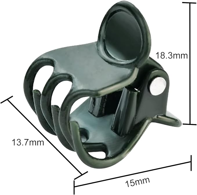 AccEncyc 100 Pcs Plant Clips Orchid Clips Plants Orchid Support Clips Flower Vine Clips for Supporting Stems Vines Stalks Climbing Plant Grow Upright