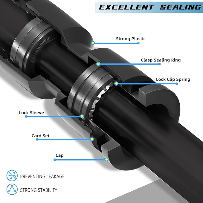 10PCS Push-to-Connect Drip Irrigation Emitters for 1/4 inch Irrigation Tubing, Two-Way Connection Adjustable Vortex Drip Emitters with Stake, Irrigation Dripper Sprinklers for Drip Irrigation System