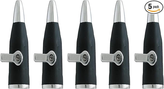 5-PACK Orbit SunMate Hose-End 58361N Zinc Sweeper Nozzle with Shut Off…