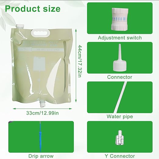 6.5L Automatic Plant Waterer, Dual Water Tube Design, Smart Timer Indoor Plant Watering System, Self-Watering System for Indoor Plants, Auto Watering for Plants & Garden Irrigation (1)